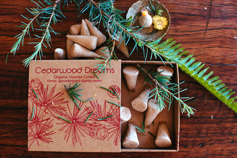Grounding Cedar Incense
